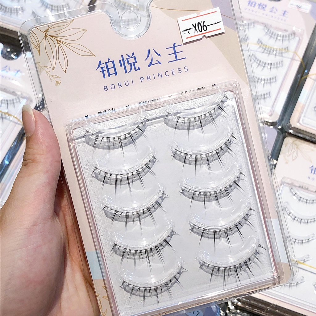 Mi Giả 5 Cặp Borui Princess