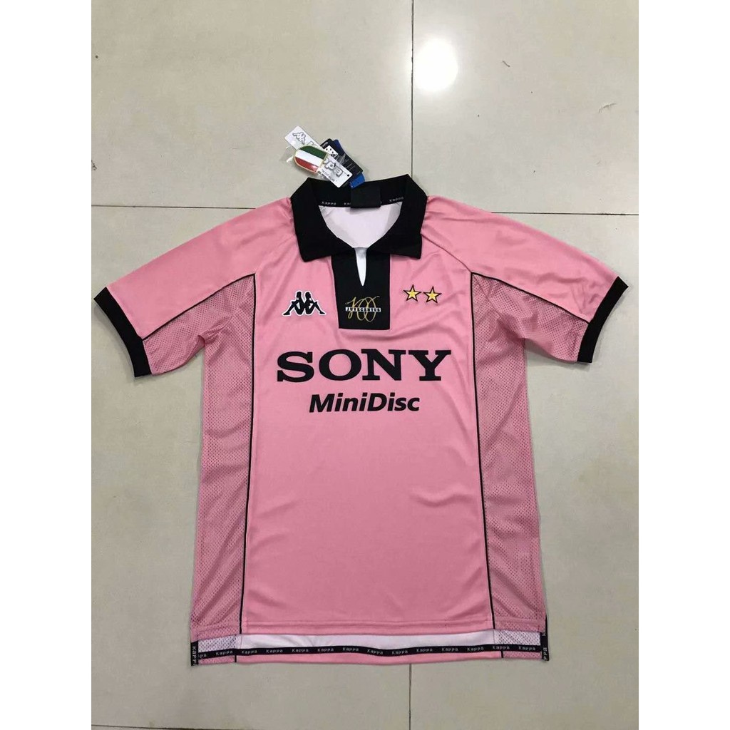 Áo Bóng Đá Đội Tuyển Juventus 1997 1998 Phong Cách retro