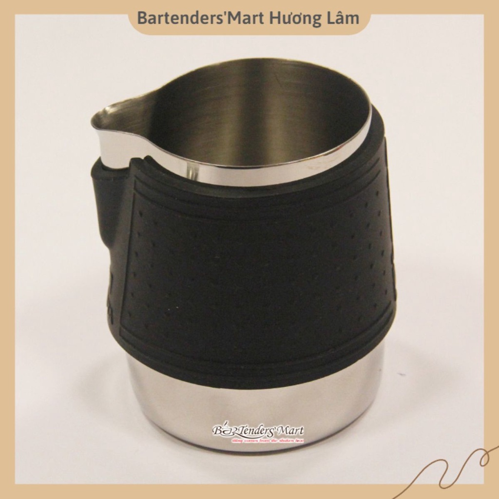 Ca Đánh Sữa Tiamo 600ml màu đen