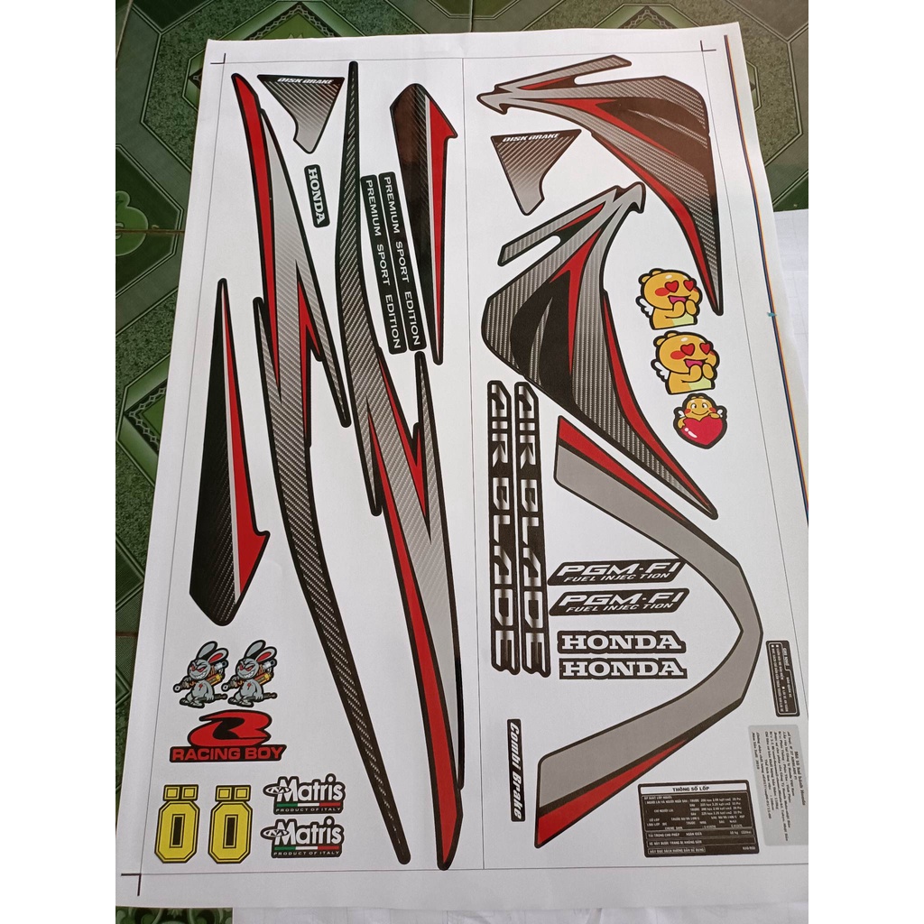 tem rời AB 2013 đỏ đen