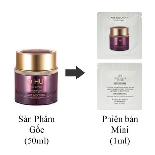 Gói kem mắt Ohui baby colagen tím