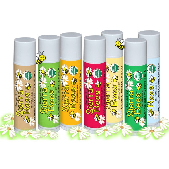 Son dưỡng môi hữu cơ Sierra Bees.