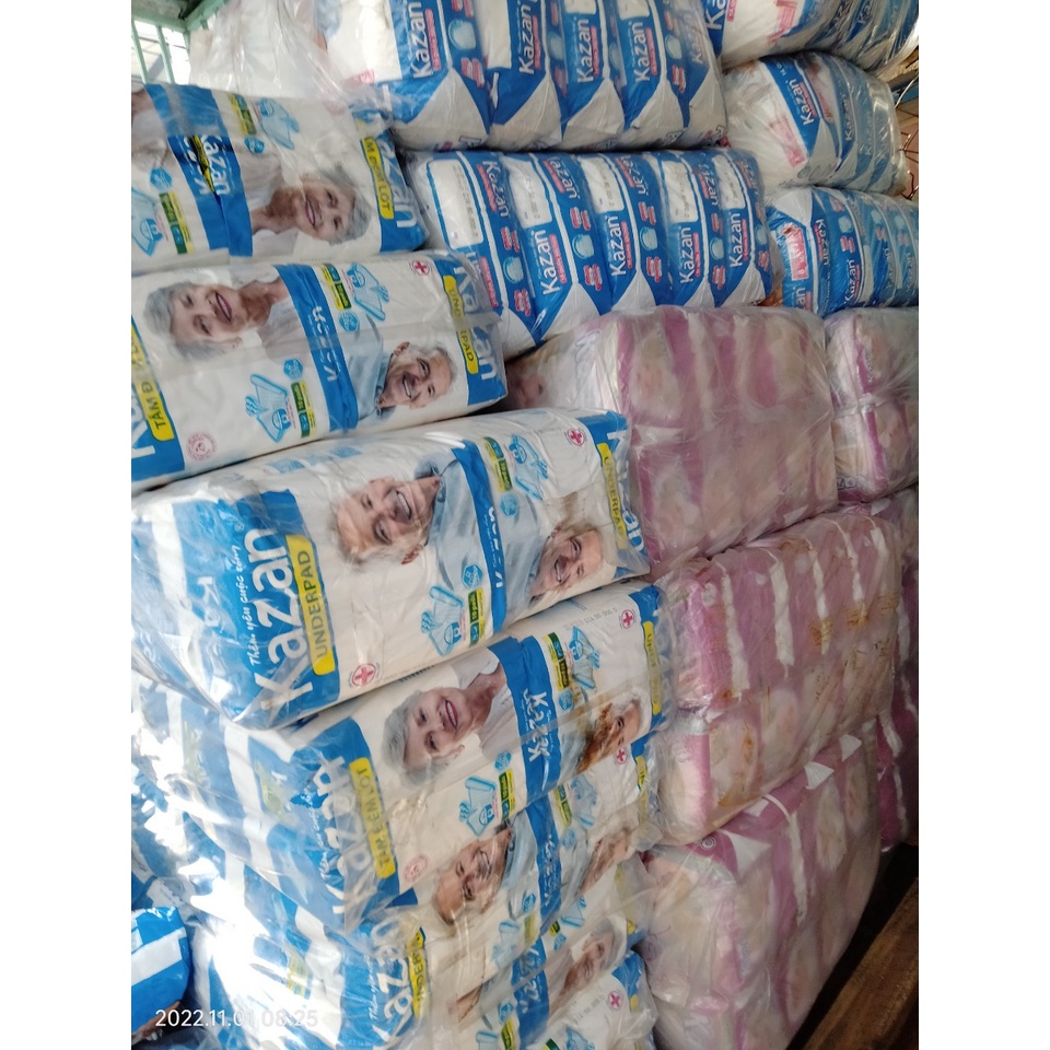 Combo 2 gói lót sơ sinh newborn Kazuo NB1- 52 cho bé