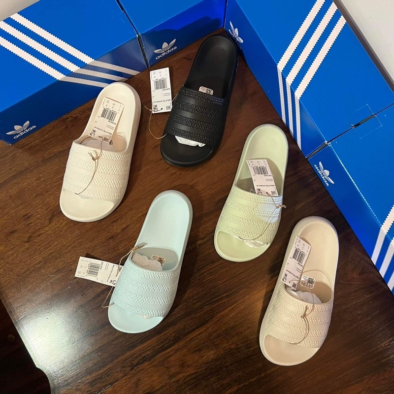 Dép quai ngang Adidas Adilette Ayoon 🔴Allaboutauthentic hentic 🔴 GX1979
