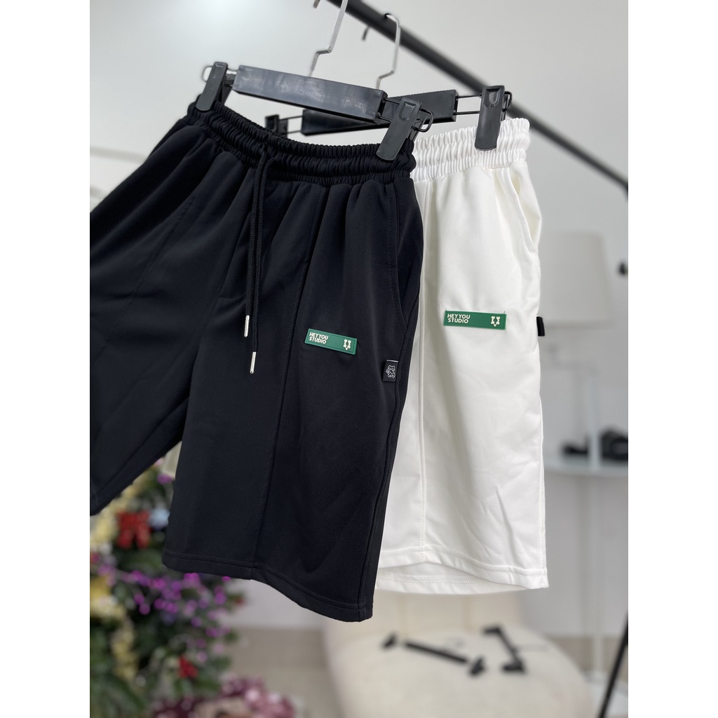Quần Heyyou! Student Black Shorts