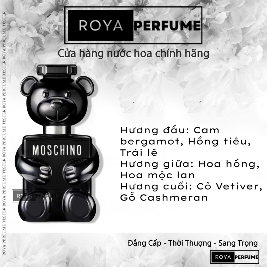 -𝑹𝑶𝑱𝑨- Nước hoa  Moschino Toy Boy  -𝑹𝑶𝑱𝑨-