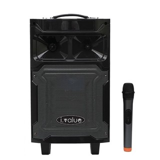 Loa Karaoke di động  ivlave  6.5 bass mạnh    thái  1 mic mã  6.5 gỗ   MIC 100w mẫu năm 2024