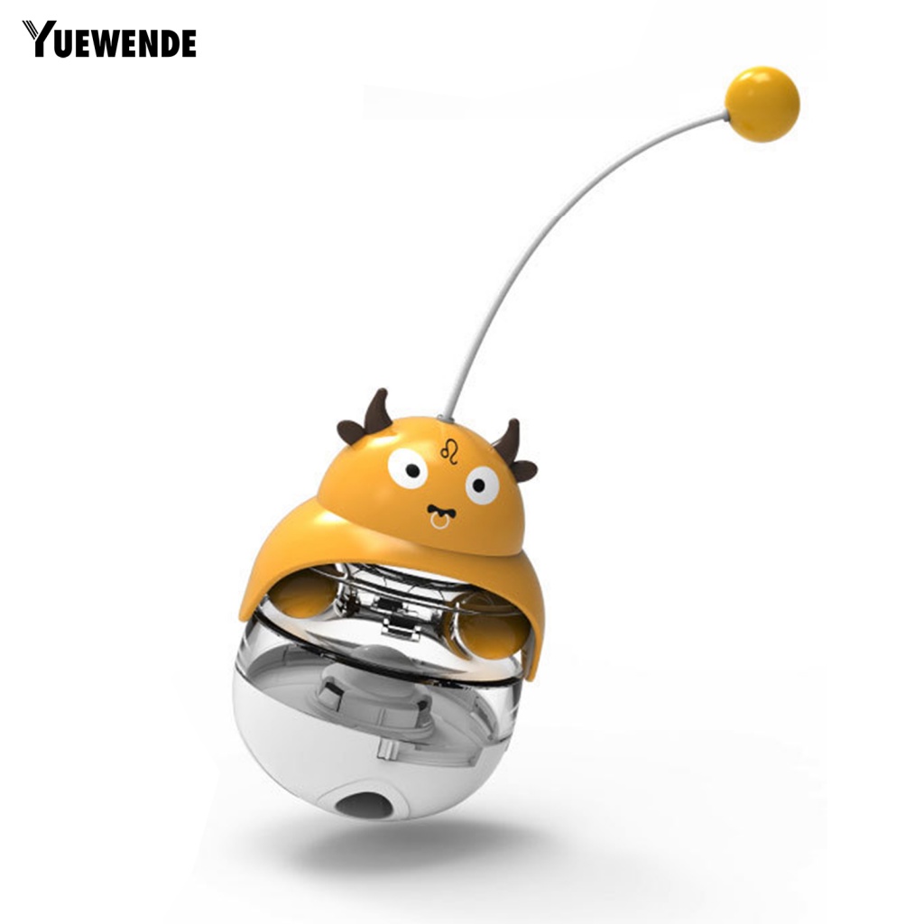 [Yue.z] Đồ Chơi Hộp Đựng Hai Quả Bóng Hỗ Trợ Giảm Căng Thẳng Chống Cắn Cho Mèo