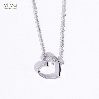 Dây chuyền bạc trái tim heart necklace n1206903