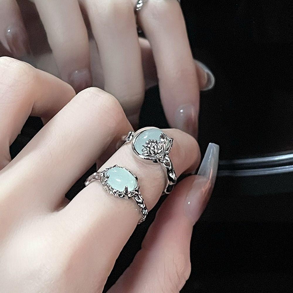 Nhẫn DARON1 Đính Tua Rua Thời Trang Cho Nữ