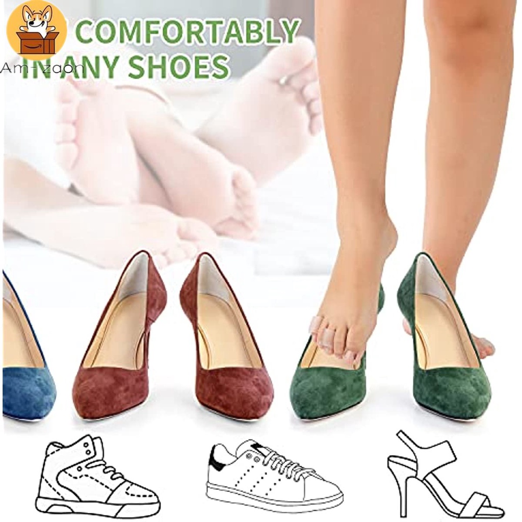 1 Cặp Vỏ Bọc Bảo Vệ Ngón Chân Bằng Silicon Gel Thoáng Khí