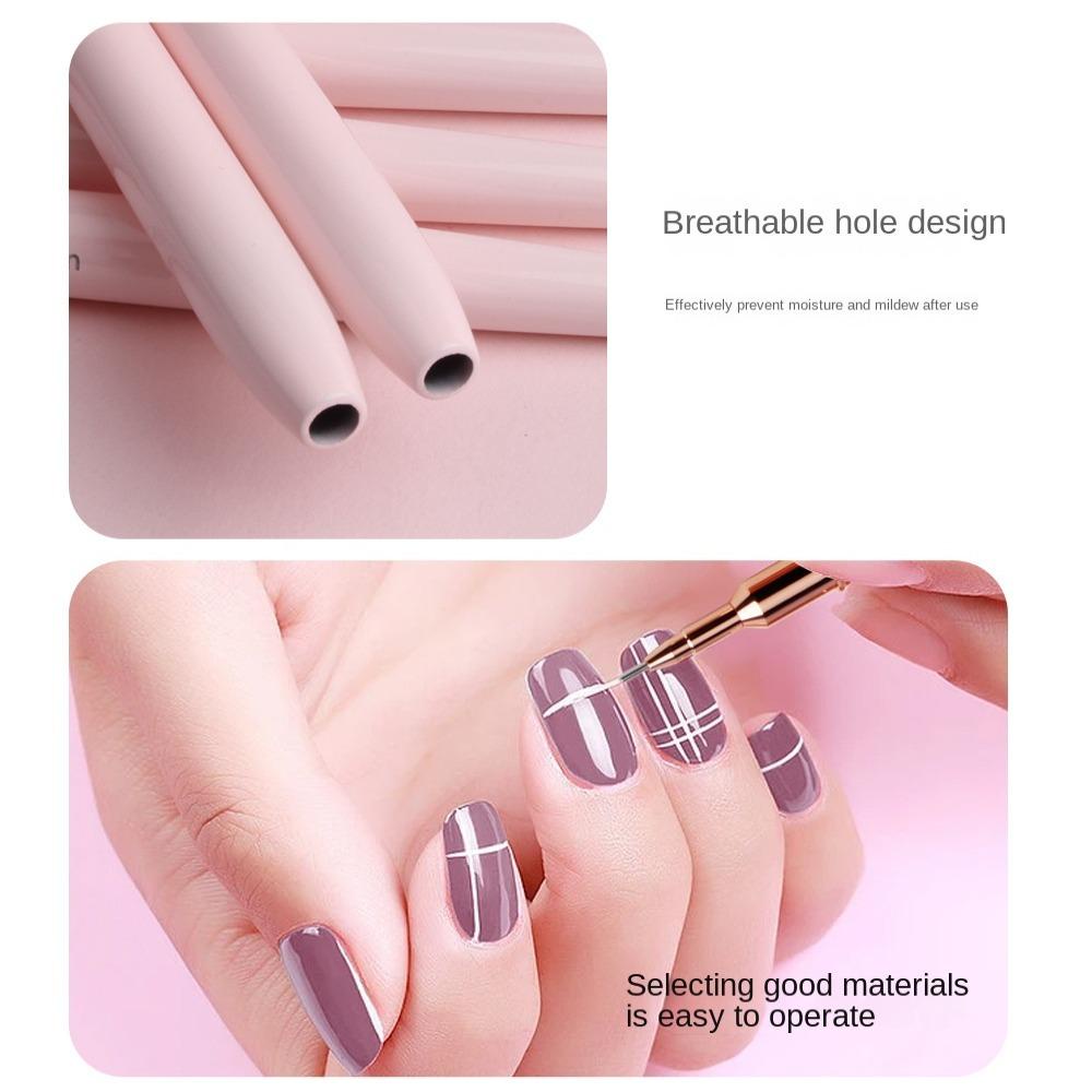 Cọ Vẽ Trang Trí Móng Tay Nghệ Thuật Bằng Sợi Nylon Phong Cách Châu Âu