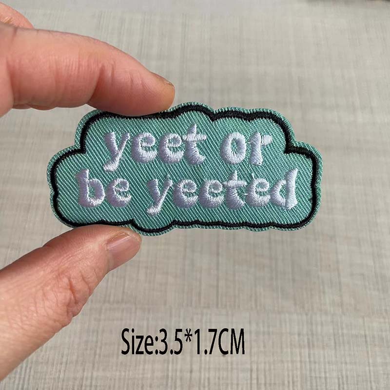 Sticker Ủi Thêu Chữ You Are Worth It