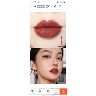 SET SON MAC QUÀ TẶNG KÈM VÍ NGỌC