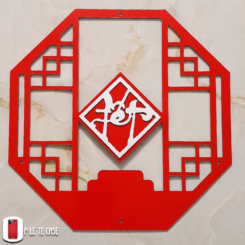 Vòng treo Tết decor, Vòng trang trí xuân-40CM
