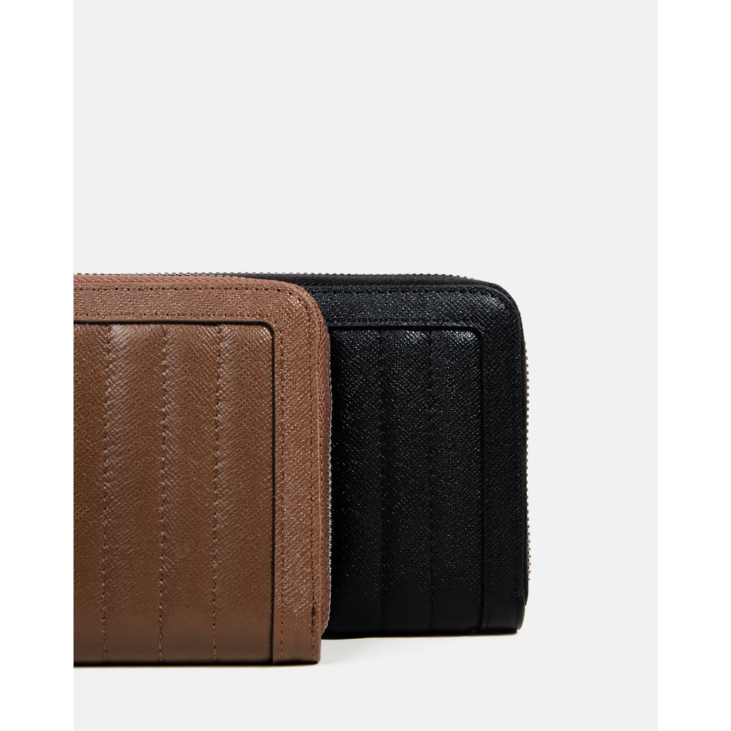 Ví Dài Nữ Khóa Kéo Leonardo - Zipper Wallet Louis - Da Nhập Khẩu Cao Cấp