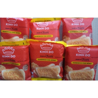 Bánh Mì Sandwich Chà Bông Kinh Đô ( Lốc 10 bánh)