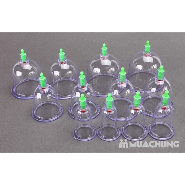 Bộ Giác Hơi Không Cần Lửa 12 Ly
