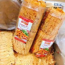 Hũ pet mực cán tẩm gia vị ( loại 1- 250gram)