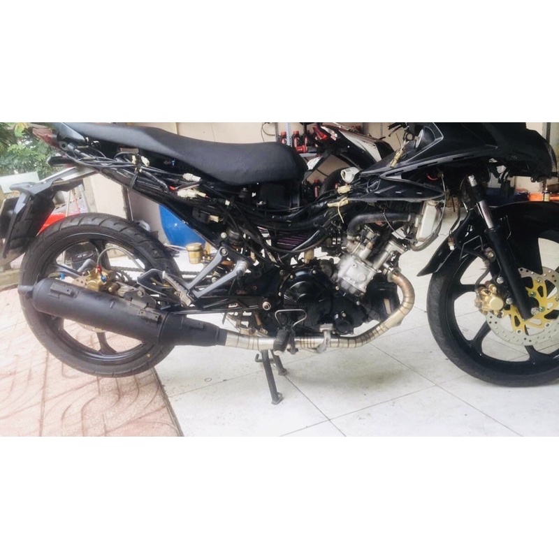 Cổ Tăng 2 Khúc Fom Đút Pô Size 34-51 Dành Cho Exciter150 Winner Sonic Satria