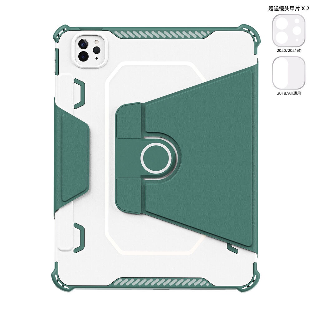 Ốp Máy Tính Bảng PC TPU Có Túi Khí Chống Sốc / Thấm Nước Và Giá Đỡ Xoay Được Cho iPad Air 4 / Air 5 10.9 Pro 11 12.9 2018 -