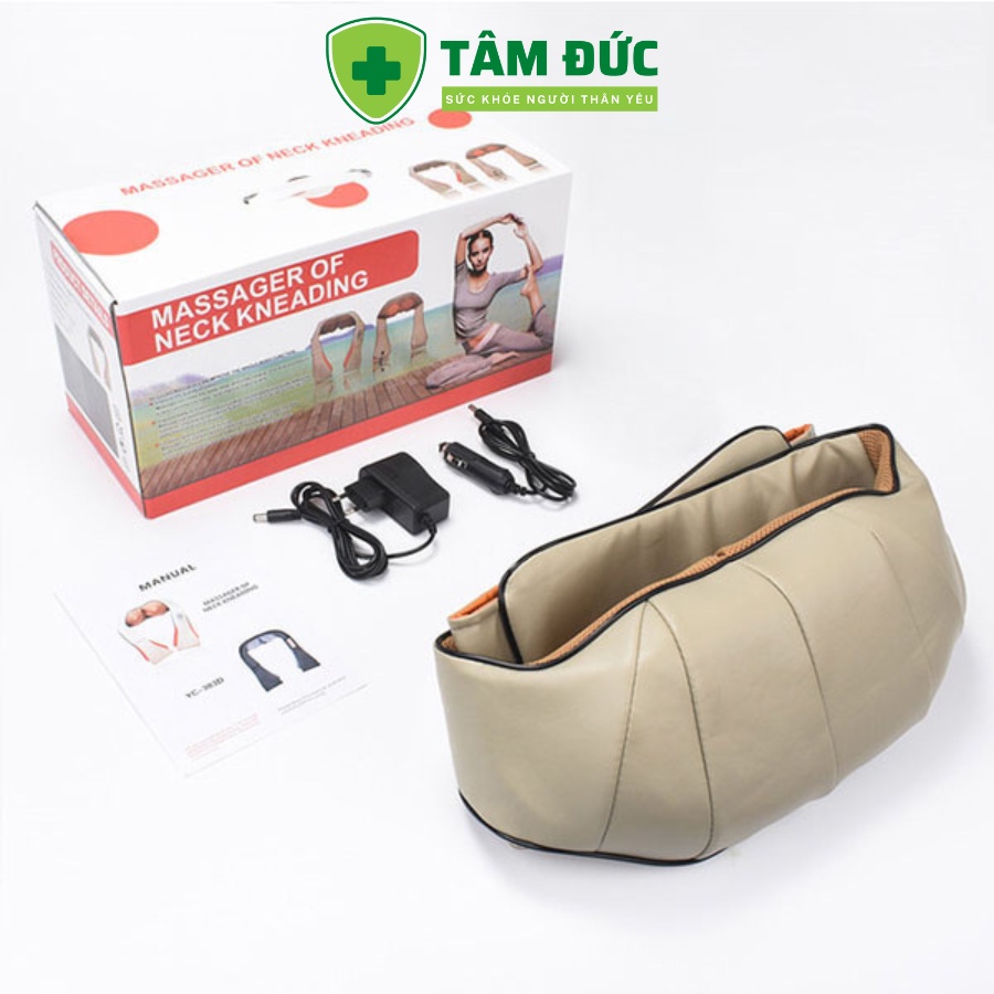 Máy Massage Cổ Vai Gáy Hồng Ngoại 6D HM-V85 , Đai mát xa đa năng, matxa vai gáy, bụng, Cổ, lưng eo, chân tay