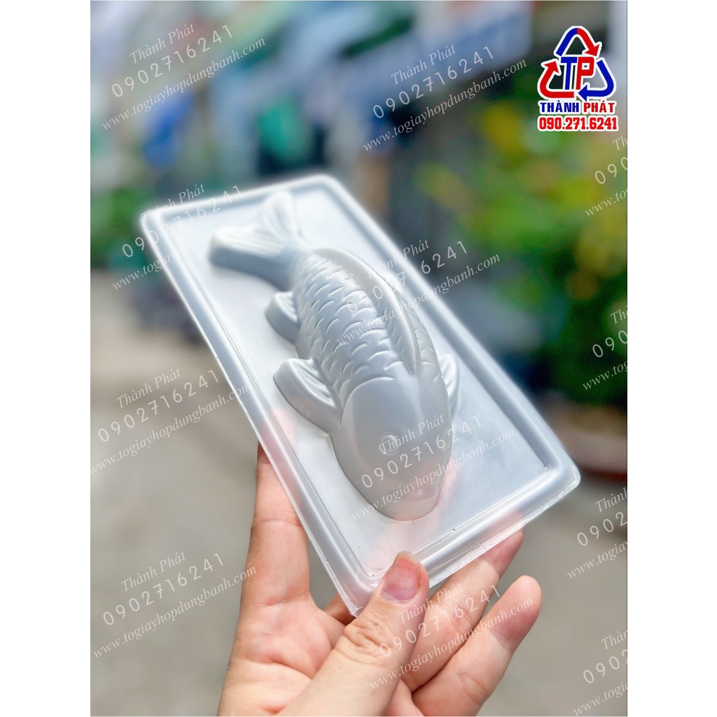 Khuôn cá chép đổ rau câu - khuôn xôi cá chép