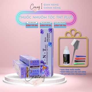 Thuốc Nhuộm Tóc TNT Plus - Than Chì, Xám Khói, Nâu Lạnh, Nâu Rêu, Nâu Hồng Đào, Xanh Dương Đen Khói, Xanh Đen, Nâu Rêu