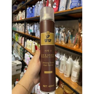 Gôm xịt tạo kiểu tóc,siêu giữ nếp Strong Style hair spray 420ml