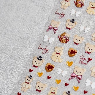 Sticker lụa 5d cao cấp mẫu mới dán móng tay nail
