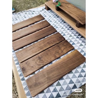 Kệ màn hình máy tính gỗ walnut