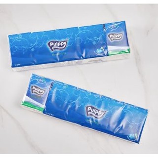 Khăn giấy lụa Pulppy Compact 3 lớp 10 gói