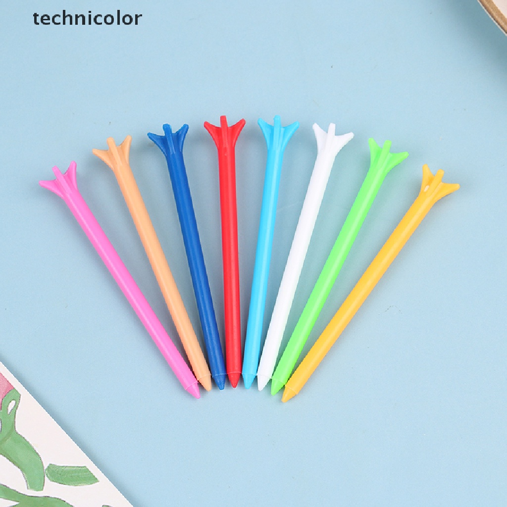 Set 100 Phụ Kiện Chơi Golf 5 Góc 83mm Nhiều Màu Sắc