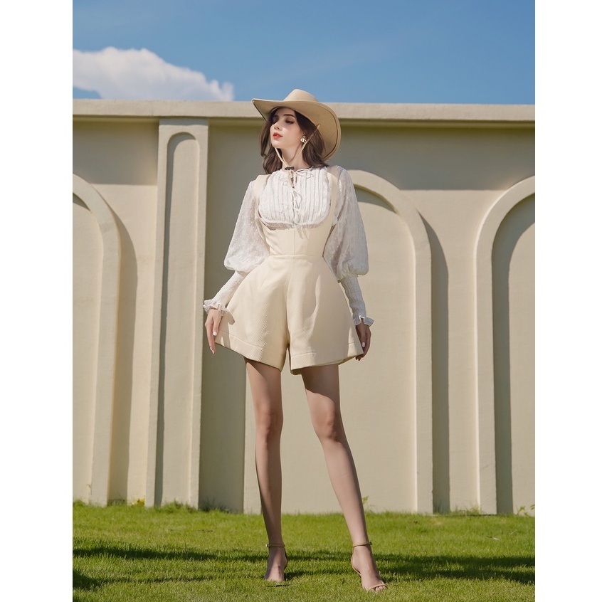 Set quần yếm, áo sơ mi _CHITS