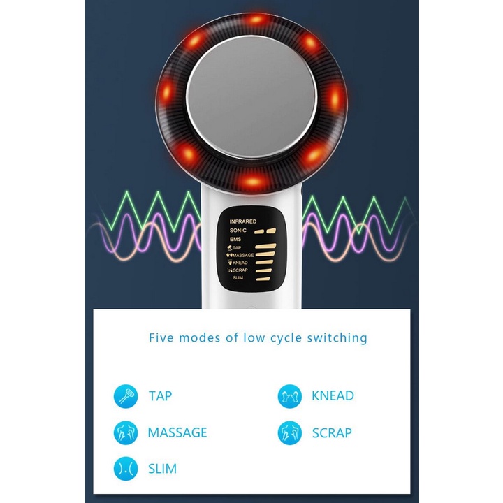 Dụng cụ giảm béo, massage siêu âm hồng ngoại BINZIM - Home and Garden