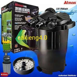 Thùng lọc đèn uv atman ef - 5000uv, ef - 6000uv cho hồ koi