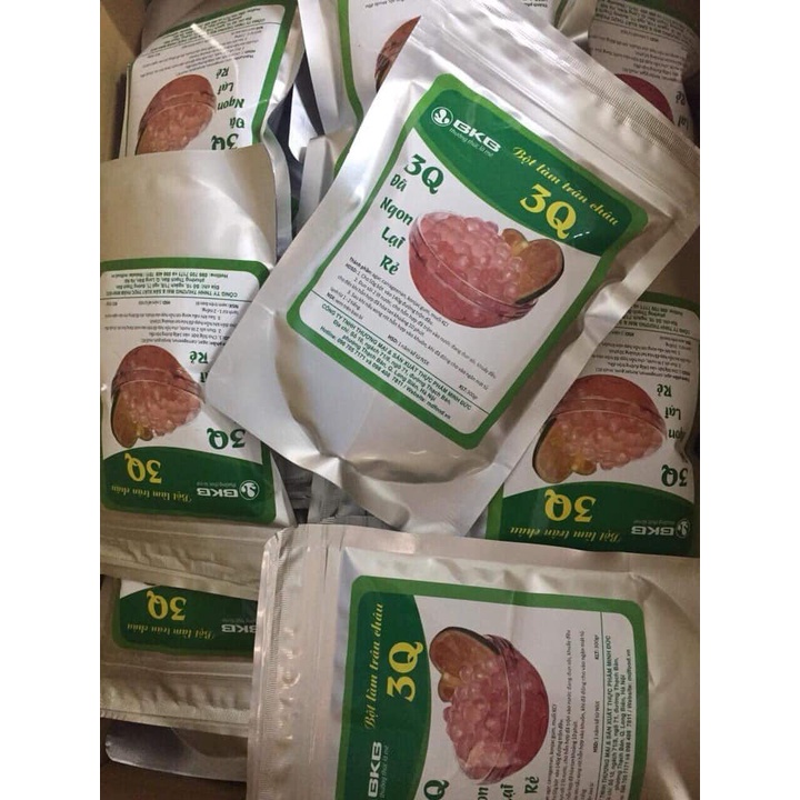 (PVT) Bột làm trân châu 3Q gói 300gr - Thao tác đơn giản tiện lợi ngon như ngoài tiệm