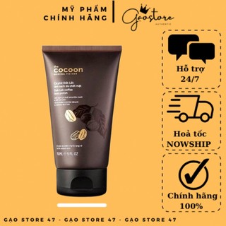 Tẩy da chết cà phê da mặt cocoon 150ml