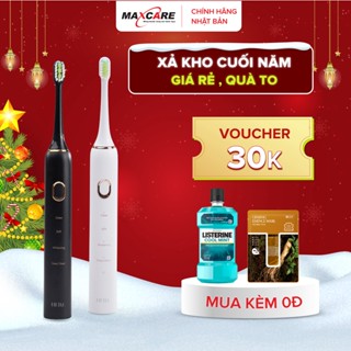 Bàn Chải Điện Sạch Sâu Maxcare Hera Whitening SE Nhật Bản Công Nghệ Sóng