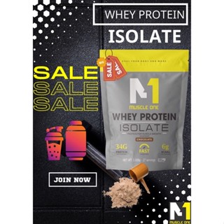  Sữa Giảm Mỡ Tăng Cơ Loại 1 kg MUSCLE ONE Whey Protein isolate Phục Hồi Cơ Nhanh Gía Sinh Viên 