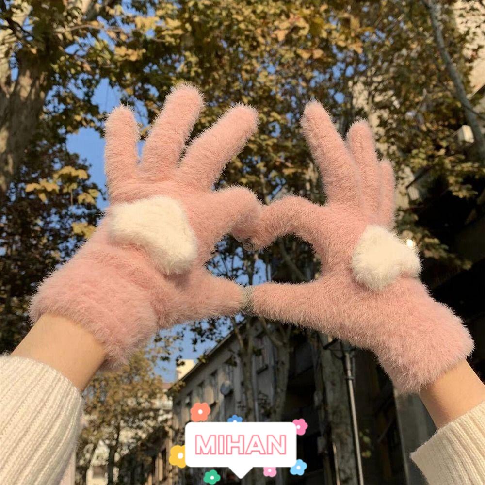 Găng Tay Mùa Đông Thiết Kế Đơn Giản Dễ Thương MIHAN1