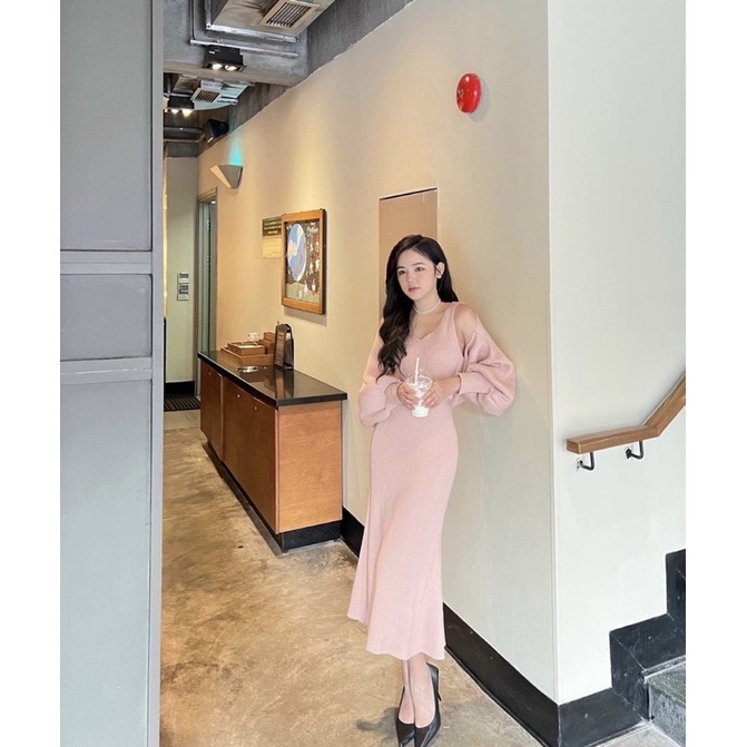 SET GÂN HỒNG KÈM KHOAC 🖤