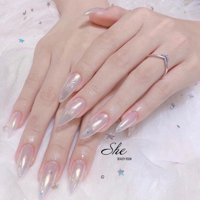 Bột tráng gương nhũ ánh trai HK NAIL ACCESSORIES
