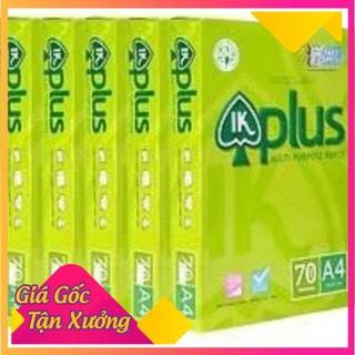 Giấy IK Plus A4 định lượng 70gsm