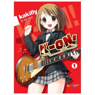 Sách k-on - tập 1 - tặng kèm card pvc yui +card pvc ui