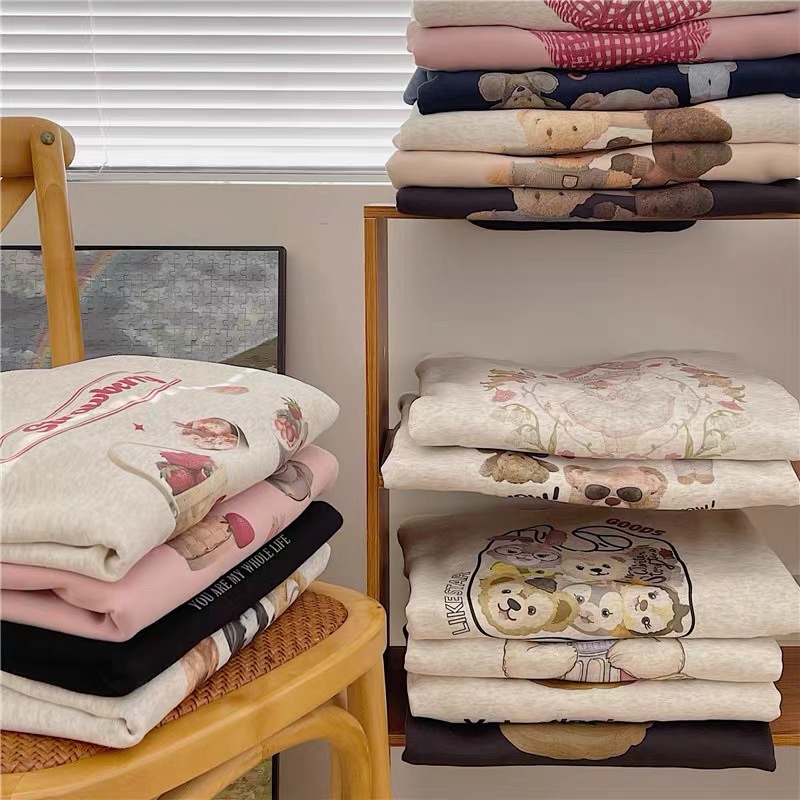 •PRE-ORDER•  SWEATER SHIRT HÌNH GẤU THỎ