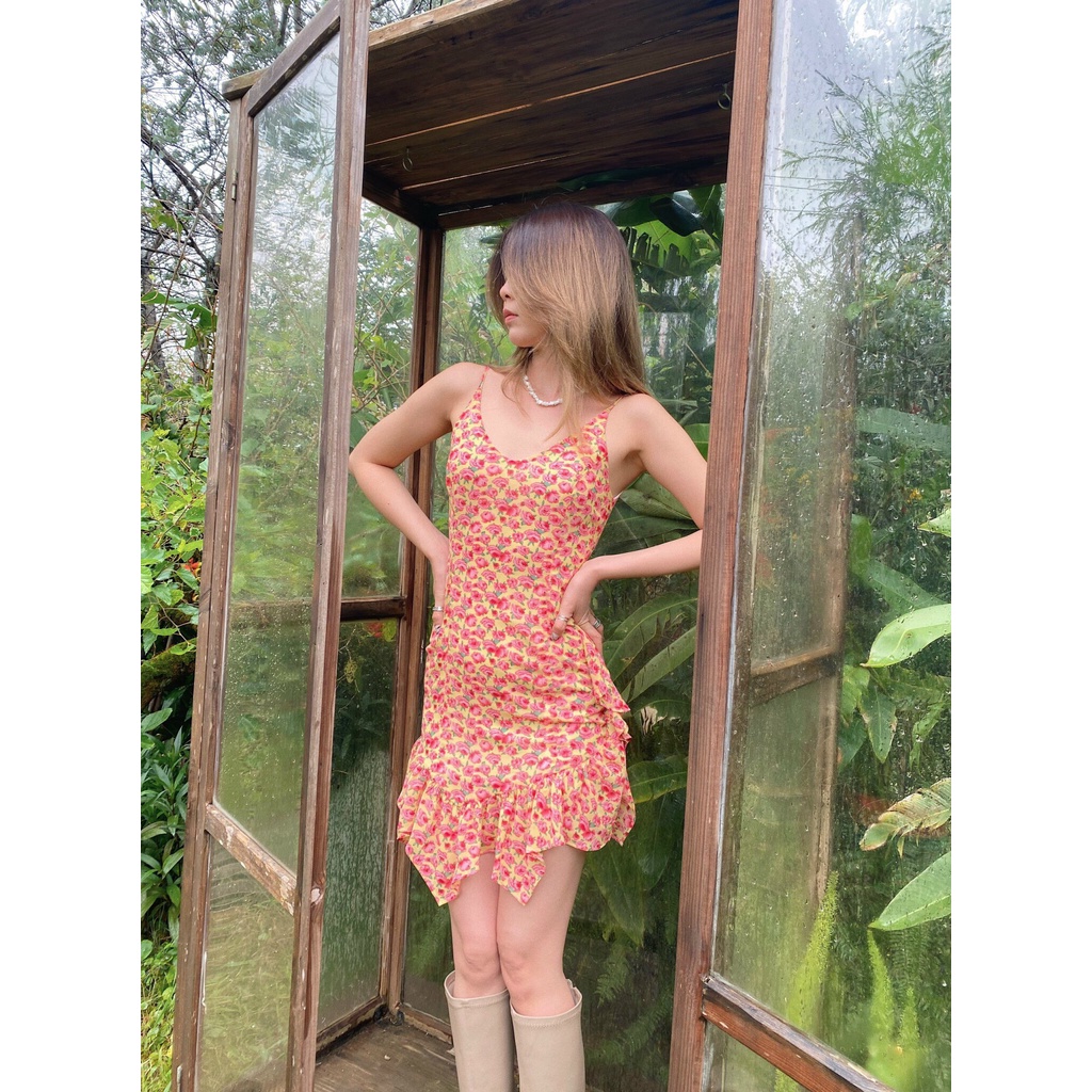 Đầm dây hoa nhí Dubi Dress Gem Cloting SP060711