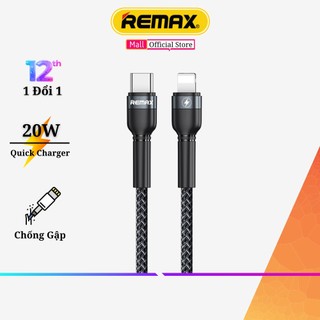 Dây sạc chính hãng Remax Type C to iphone Remax RC-171cl cáp sạc nhanh 20w cho 14 pro max trở xuống Remax