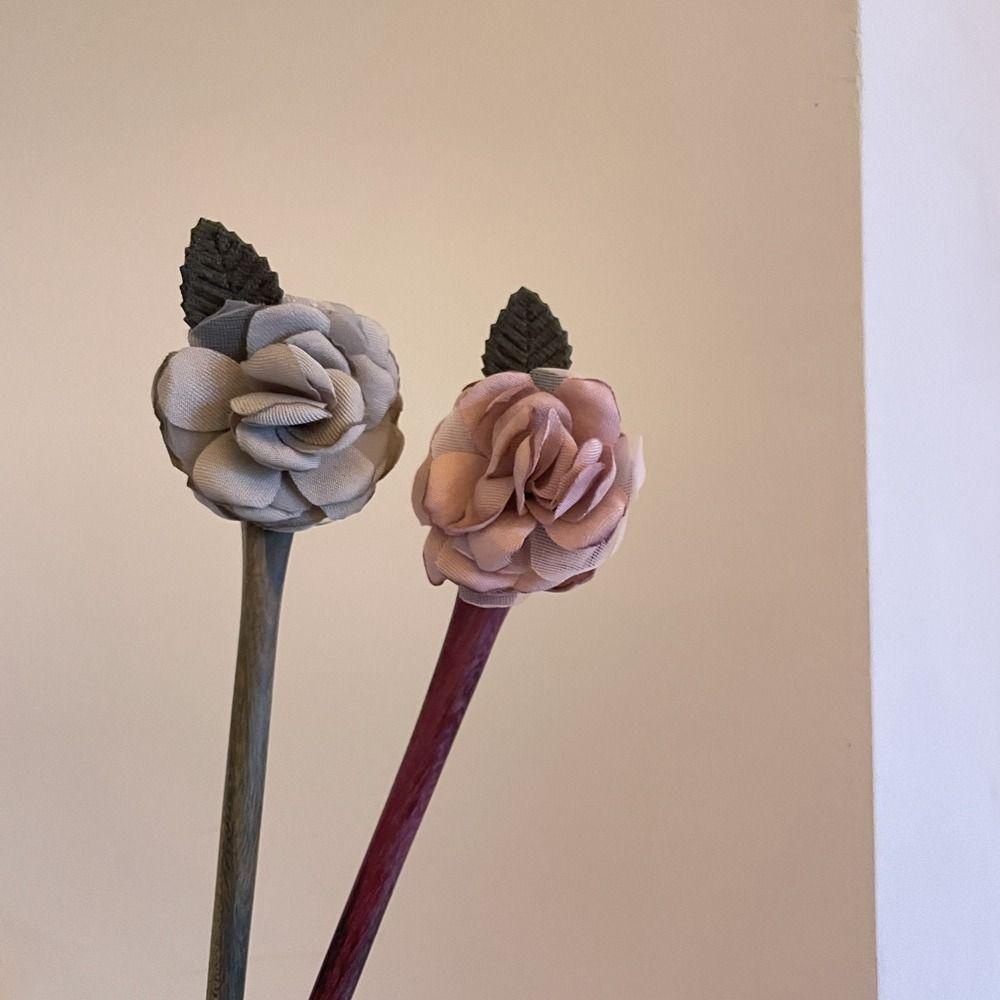 Trâm Cài Tóc Bằng Gỗ Họa Tiết Hoa Hồng 26 Kiểu Phong Cách Trung Hoa Cổ Điển Cho Nữ