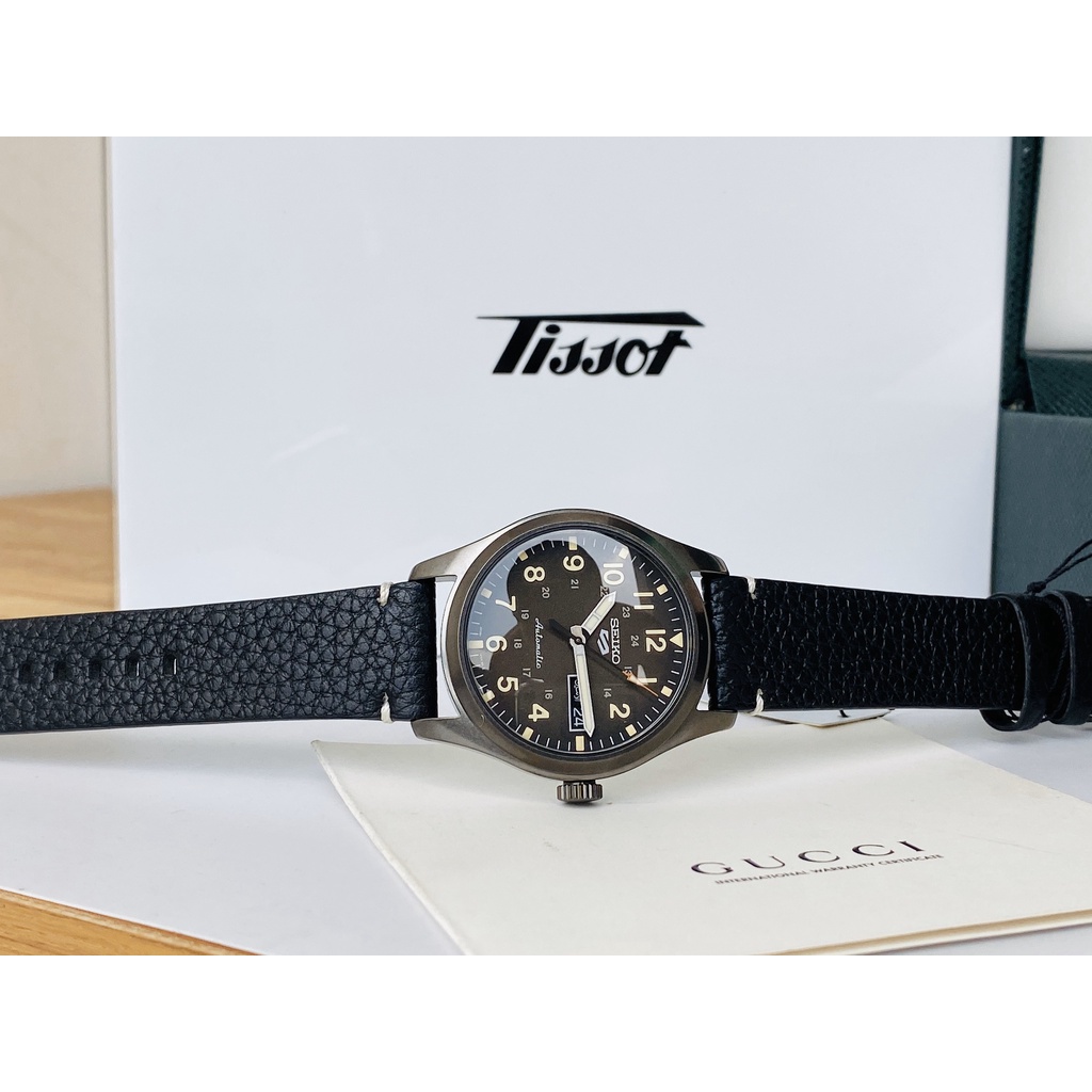 Đồng hồ nam dây da Seiko 5 Field Specialist Automatic SRPG41K1
